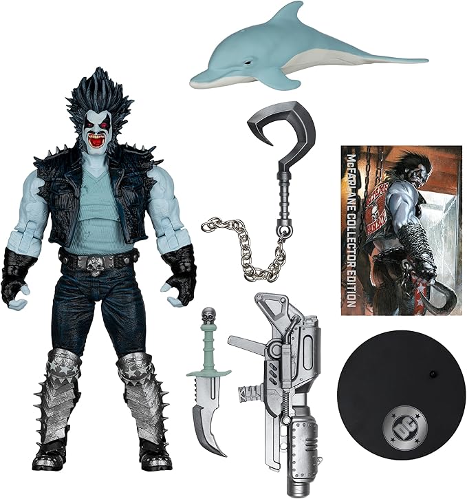 McFarlane Toys- DC Multiverse Lobo (DC Classic) 7in Action Figure McFarlane Collector Edition #58