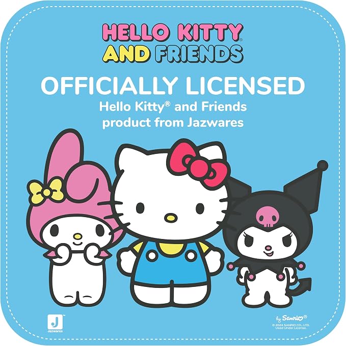 Jazwares Hello Kitty and Friends - 8-Inch Strawberry Shortcake x My Melody Plush 2-Pack - Officially Licensed Sanrio Product from Ages 6+