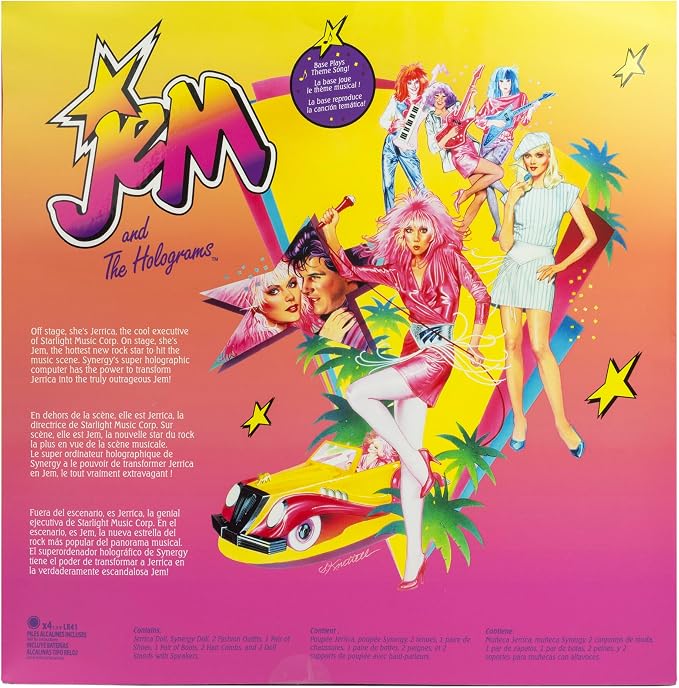 JEM and THE Holograms 12-inch Jerrica & Synergy Collectors Edition 2-Pack Set
