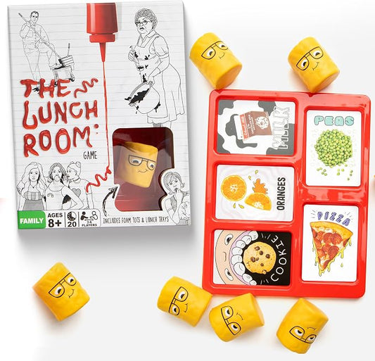 The Lunch Room Family Card Game – Fast Paced Food Fight Party Game for Kids & Adults, Fun for 3–6 Players, Easy to Learn for Family Game Night, 10-15 Minute Play Time | Board Games for Kids 8-12