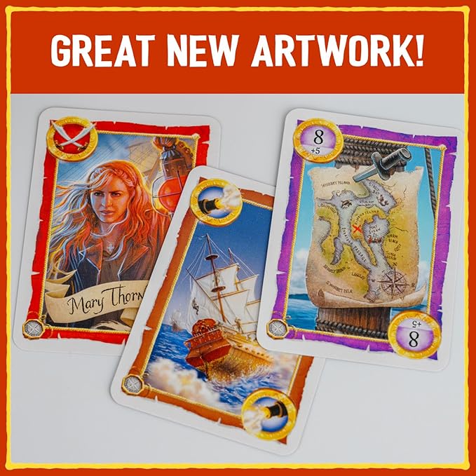 Grandpa Beck's Games Skull King - The Ultimate Pirate Trick Taking Card Game | Strategy Game for Friends, Family, Game Night | from The Creators of Cover Your Assets | 2-8 Players Ages 8+ (Expansion)