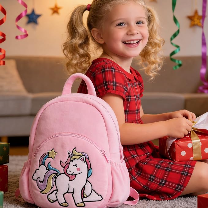 Lazada Toddler Backpack for Kids Unicorn Backpacks Cloud Pink for Age 3+