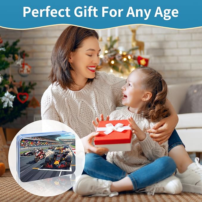 100 Pieces Puzzles for Kids Ages 4-8, Racing Educational Kids 100 Piece Puzzle, Children Jigsaw Puzzles Kids Puzzles, Educational Learning Puzzle Toys for Girls and Boys