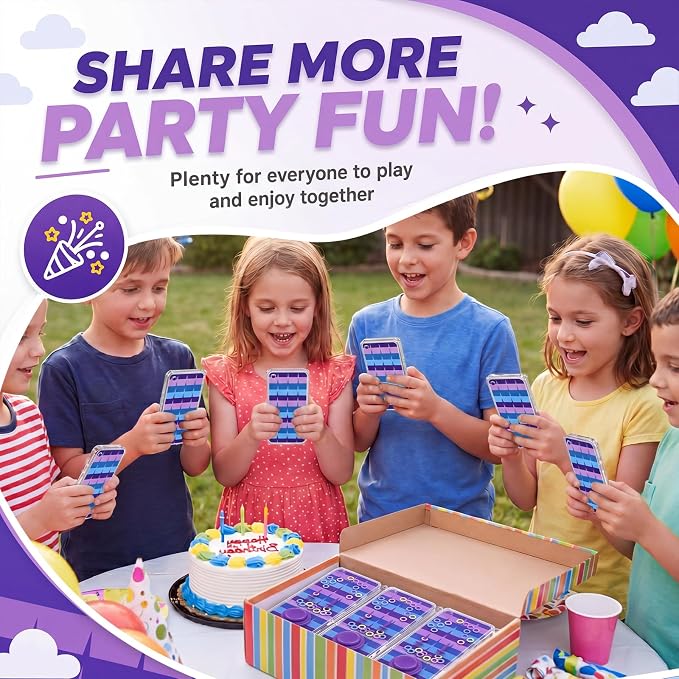 12 Pcs Video Game Party Favors for Kids Handheld Water Games Water Ring Toss Toys, Gaming Birthday Goodie Bags Stuffers Return Gifts Classroom Prize Rewards Bulk