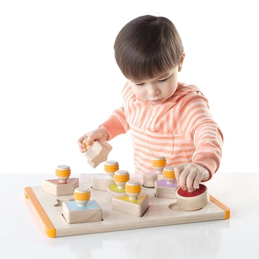 Guidecraft Shape Sorter - Educational and Learning Toys For Kids , Puzzle Board