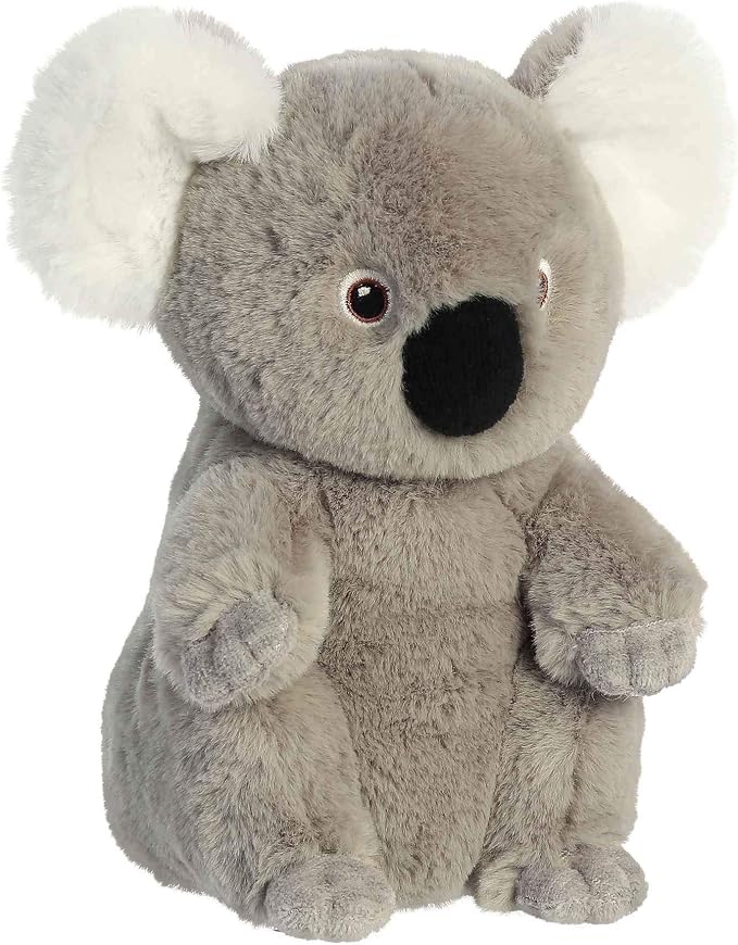Aurora® Responsibly Made Eco Nation™ Koala Stuffed Animal - Ideal for Playtime Adventures - Perfect for Birthdays or Just Because - Gray 7.5 Inches