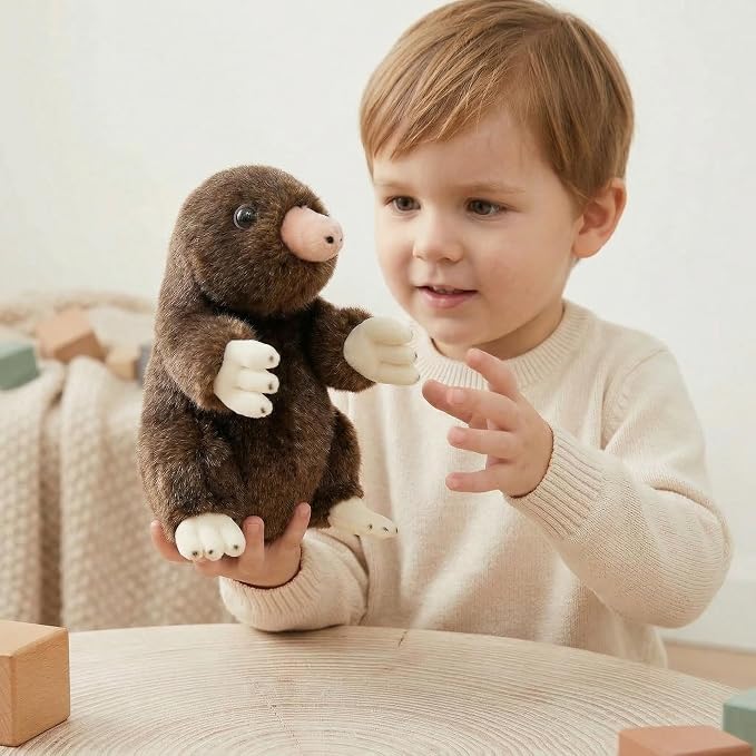 Simulation Little mole Plush Toy, Cute Mole Stuffed Animal, Soft for Kids Decor……