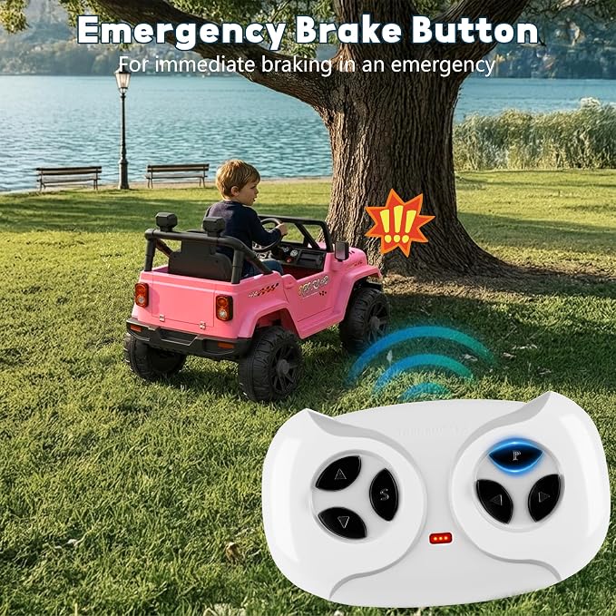 ANPABO 2.4GHz Bluetooth Remote Control Replacement for Ride on Car, Compatible Mercedes-Benz G63, Remote Controller for 12V/24V Electric Vehicles/g Wagon Toy car/Toddler Remote Control car