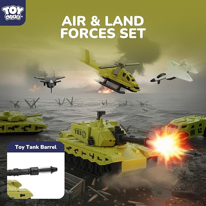 TOY Life Army Men Playset (Beach Landing Map Set 2)