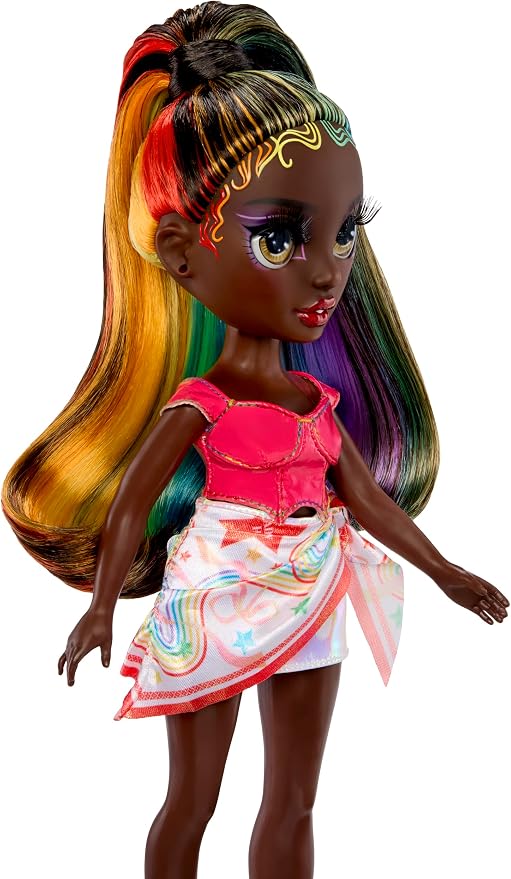 Rainbow High My Fashion Style Iris, Rainbow 11" Fashion Doll with Statement Outfit, Stylish Handbag, Great Toy Gift for Girls Kids Ages 4-12 Years