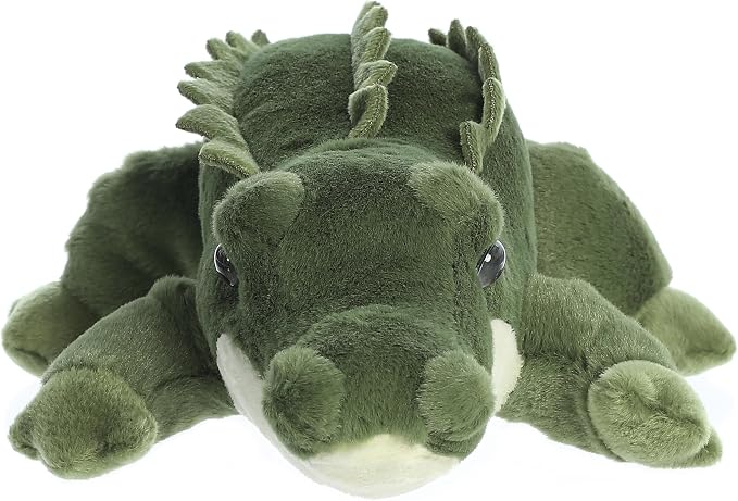 Aurora® Adorable Flopsie™ Swampy™ Stuffed Animal - Used to Create Imaginative Play Adventures - Perfect for Birthdays, Kids and Adults, All Ages - Green 16 Inches