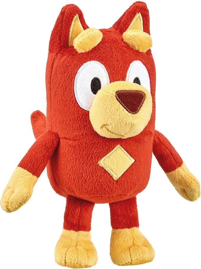 Bluey Friends 3 Pack Plush, 6.5-7.5"/ 16-23 cm Tall Plush Toys (Rusty, Lila, and Snickers)