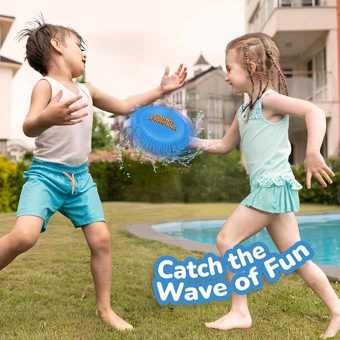 ArtCreativity Soft Water Frisbees for Kids, Soft Sports Discs (3 Pack), Beach Water Toys & Swimming Pool Toys for Kids, Backyard Fun Toy & Outdoor Summer Games, Birthday Gifts for Boys & Girls