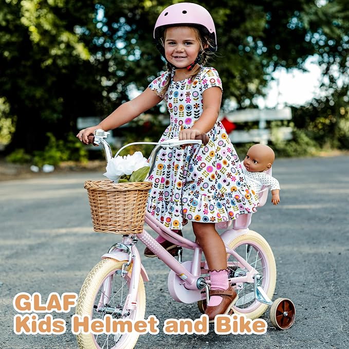 GLAF Baby Bike Helmet Toddler Helmets for 1 Year Old and up Infant Girls Boys Multi Sport Adjustable for Scooter Bicycle Skateboard Cycling