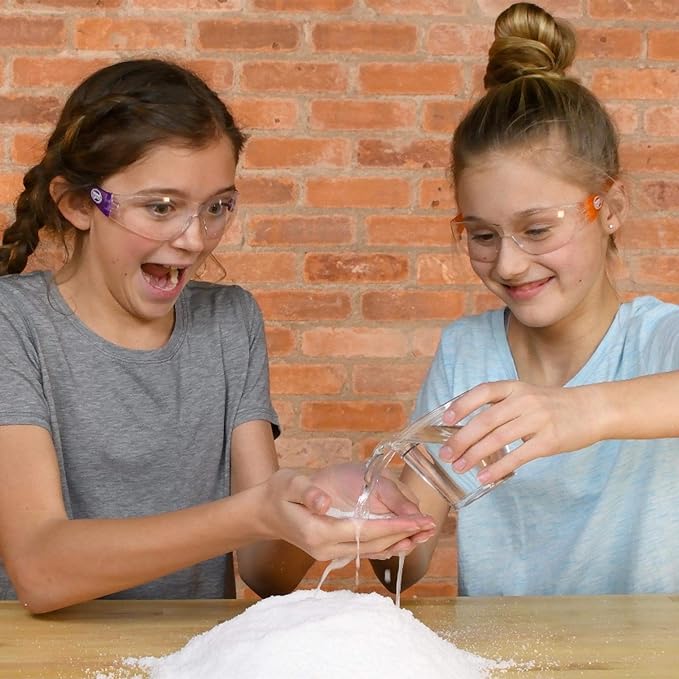 Steve Spangler Science Insta-Snow Powder, STEM Activity for School and Homeschool Activities, Fun & Safe Science Kits, Kids Make Fluffy Snow in Seconds, Top Sensory Toy for Classrooms, 14 oz