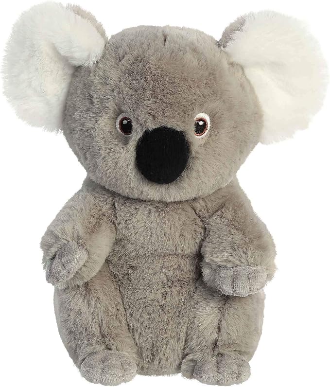 Aurora® Responsibly Made Eco Nation™ Koala Stuffed Animal - Ideal for Playtime Adventures - Perfect for Birthdays or Just Because - Gray 7.5 Inches