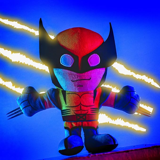 Bleacher Creatures Marvel Wolverine 8" Kuricha Sitting Plush- Soft Chibi Inspired Toy