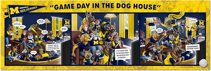 YouTheFan NCAA Game Day in The Dog House - 1000pc Puzzle