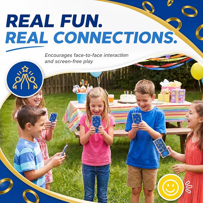 12 Pcs Blue with Gold Rings Party Favors for Kids Handheld Water Games Water Ring Toss Toys, Birthday Goodie Bags Stuffers Return Gifts Classroom Prize Rewards Bulk