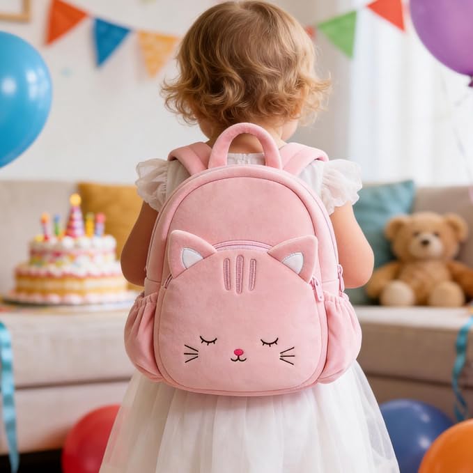 Lazada Girls Backpack - Pink 11 Inches