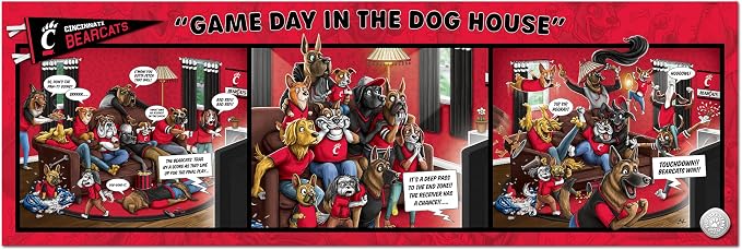 YouTheFan NCAA Game Day in The Dog House - 1000pc Puzzle