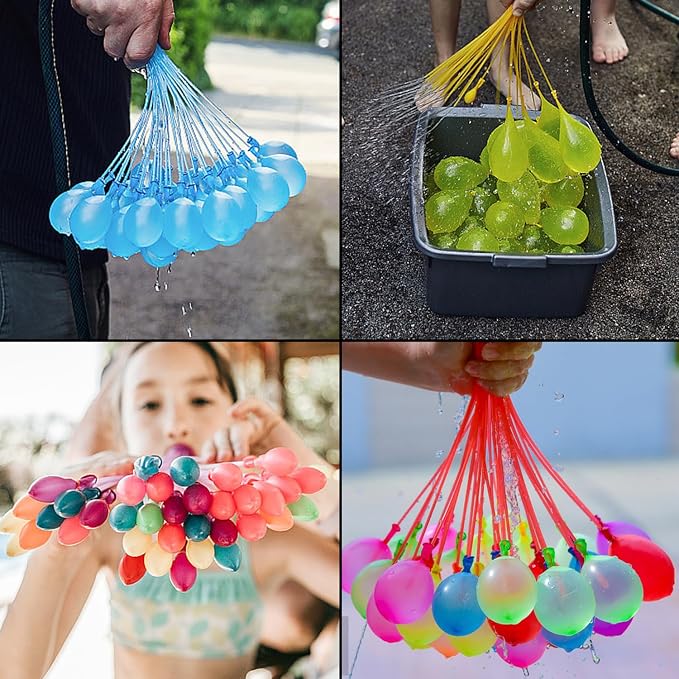 999 Pcs Tropical Summer Multicolored Water Balloons Outdoor Play Fun Water Ball Toys for Adults,Boys and Girls