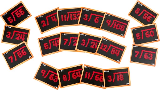 Regal Games Math Flash Cards for Multiplication & Division - 1st, 2nd, 3rd Grade & More - Flash Cards Math for Kids (112 Cards - 2 Packs)