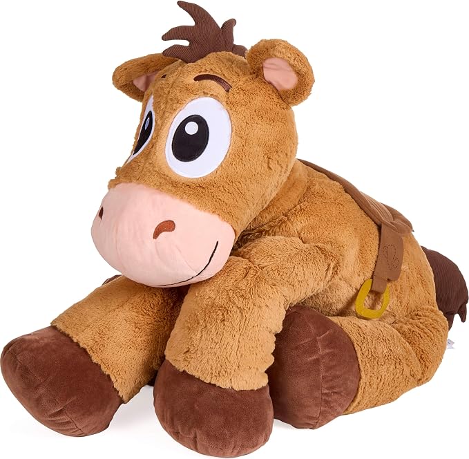 Mattel Disney and Pixar Toy Story 5 Ginormous Plush, 24-Inch Soft Toys, Extra-Large, Oversized Stylized Stuffed Animal Dolls