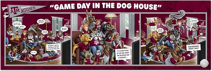 YouTheFan NCAA Game Day in The Dog House - 1000pc Puzzle