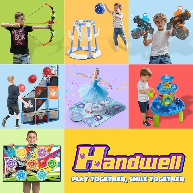Pool Volleyball Net&Pool Basketball Hoop 2 in 1,Pool Toys Basketball Game with Weighted Base&Stand,2 Water Volleyball&2 Basketball and Pump,Summer Outdoor Family Party Pool Games for Kids Adults