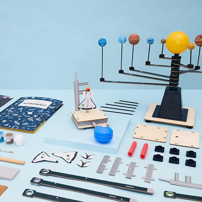 KiwiCo - Astronaut Starter Kit, Space & Science Learning Toy & Activity for Kids, Ages 5+ - STEM Kit & Space Gift
