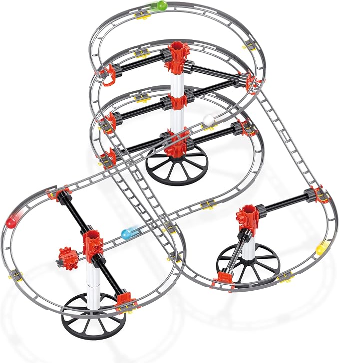 Quercetti 6429 Rollercoaster Starter Set 6429-Rollercoaster, bunt