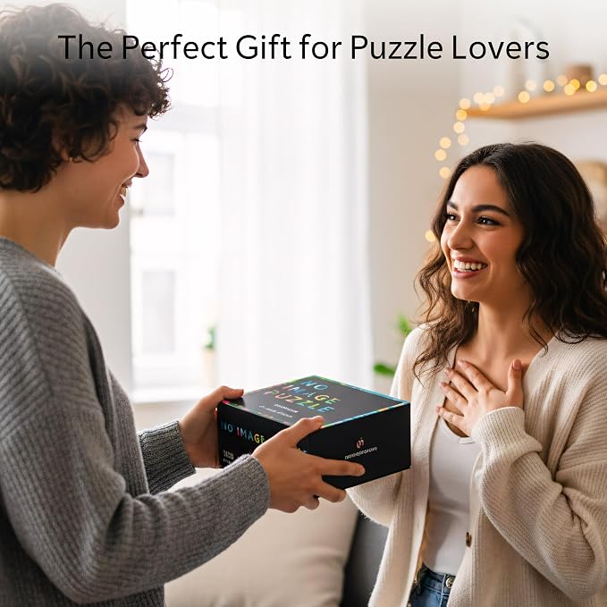 No Image Puzzle 1000 Irregular Pieces Extreme Difficult Jigsaw Challenge Adults Hardest Puzzle No Guide Ultimate Brain Teaser Intermediate Level Landscape Mystery Unique Gift