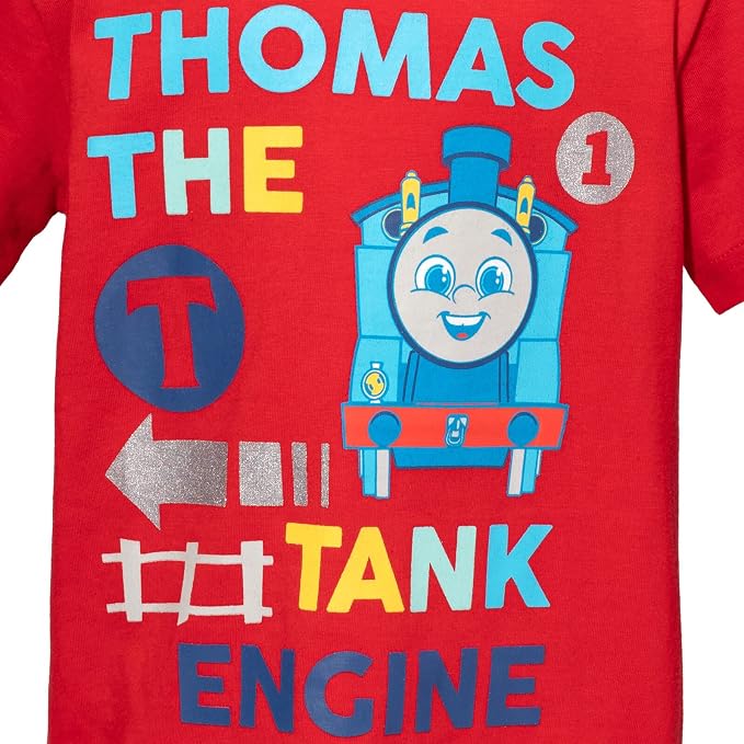 THOMAS & FRIENDS Boys' 2-Piece T-Shirt Set for Baby & Kids