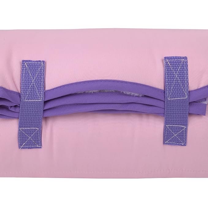 DreamWorks Gabby's Dollhouse Dream It Up Pink and Purple Pandy Paws Toddler Nap Mat