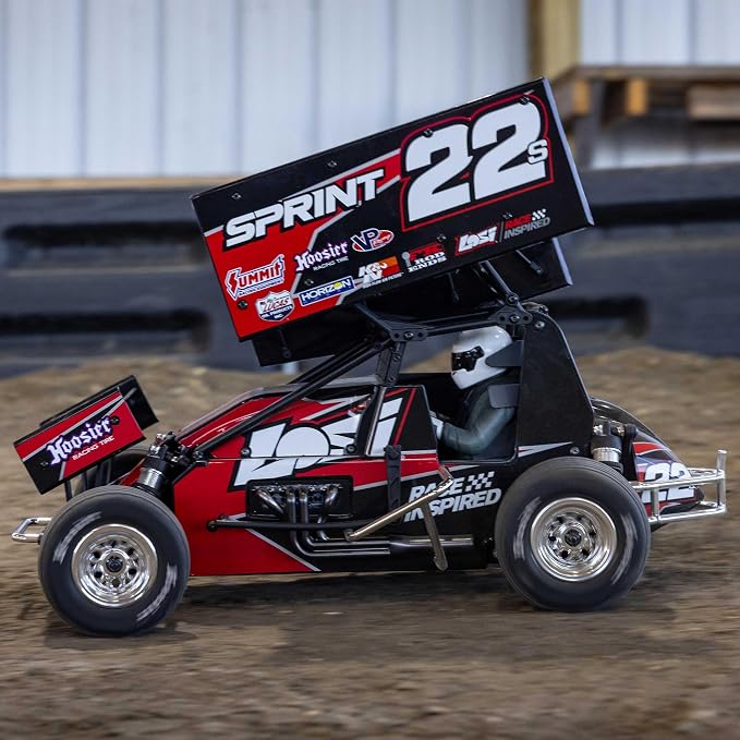 Losi 22S Sprint RTR with Battery and Charger Red 1/10 2 Wheel Drive LOS-2359