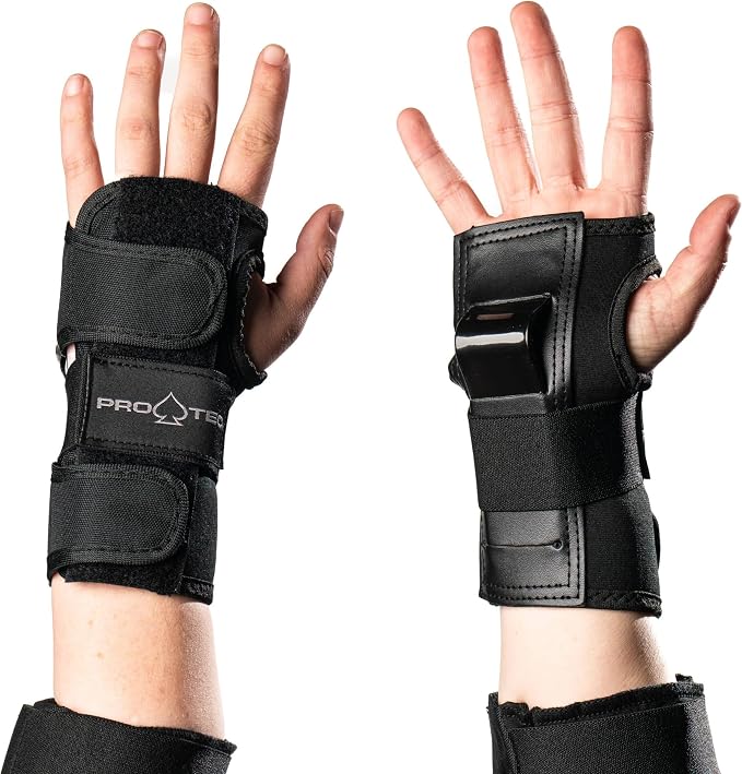 Pro-Tec Street 3-Pack Pad Set - Protective Gear for Skateboarding, Roller Skating, Scooter, Bicycling