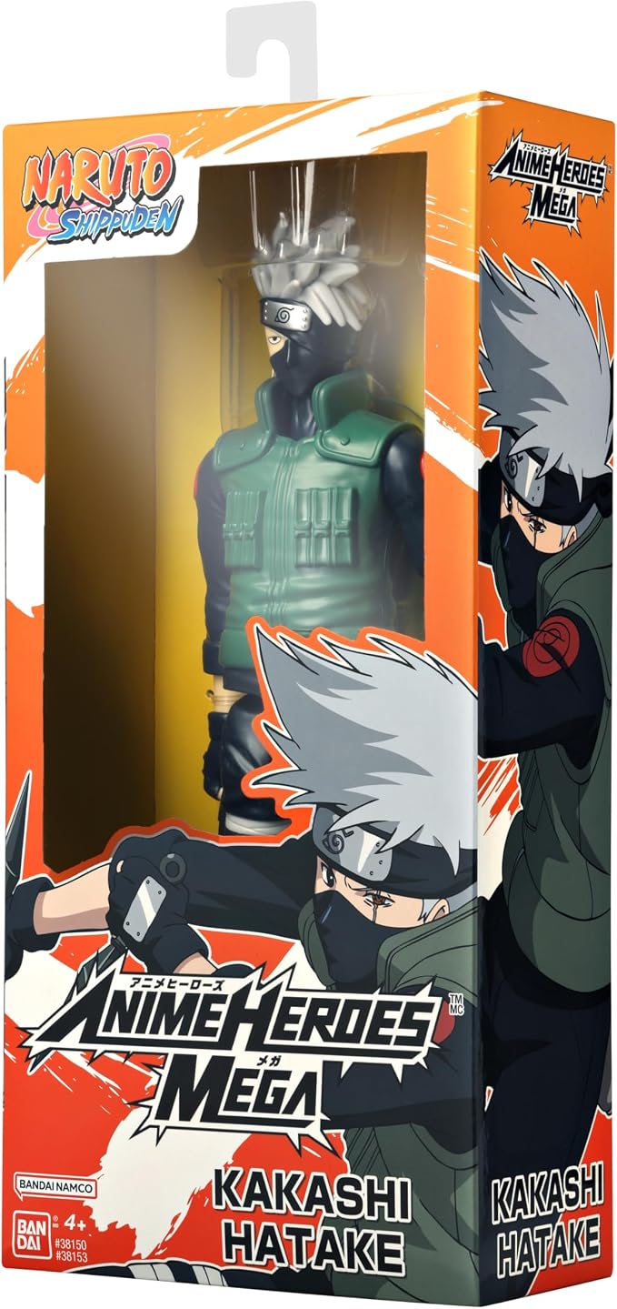 ANIME HEROES MEGA - Naruto - Kakashi 12" Action Figure