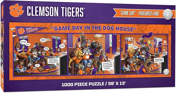 YouTheFan NCAA Game Day in The Dog House - 1000pc Puzzle