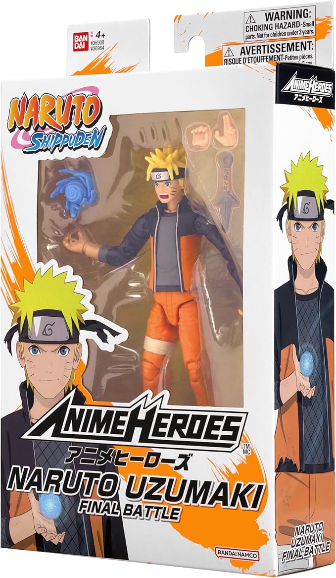 ANIME HEROES - Naruto Shippuden - Naruto Final Battle Action Figure