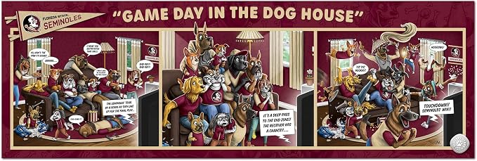 YouTheFan NCAA Game Day in The Dog House - 1000pc Puzzle