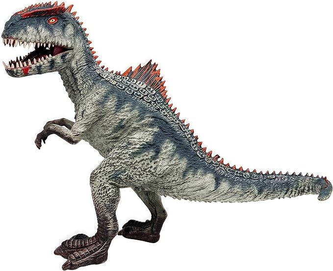 Gemini&Genius Giganotosaurus Dinosaur Toy for Kids, Giganotosaurus Dino Toy, Realistic Dinosaur Action Figure with Moveable Jaw, Gift for Boys and Girls Collection and Room Decor