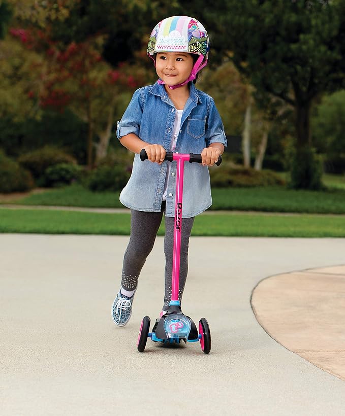 Razor Jr. T3 Kick Scooter for Kids Ages 3+ - Lightweight, Advanced Tilt-to-Turn Technology, For Riders up to 48 lbs