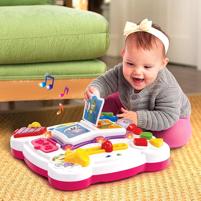 LeapFrog Learn and Groove Musical Table (Frustration Free Packaging), Pink