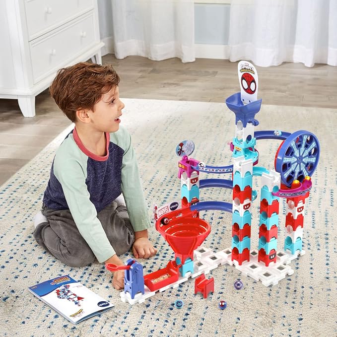 VTech Spidey and His Amazing Friends Marble Rush Go-Spidey-Go! Set