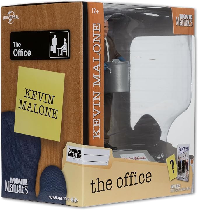 McFarlane Toys - Kevin Malone (The Office) 6in Posed Figure