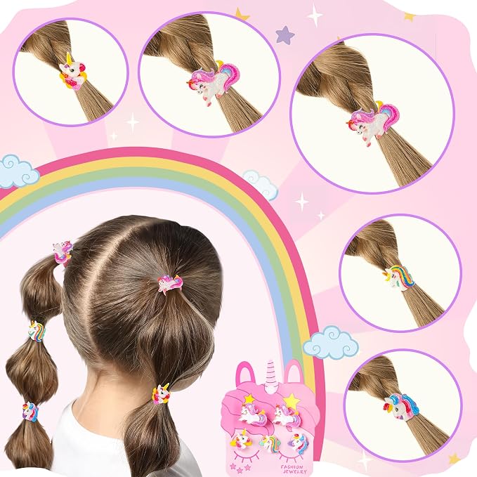Unicorn Gifts for Girls, Christmas Birthday Gifts for Girls Age 6 Years Old Girl Birthday Gift Ideas Light Up Star Pillow and DIY Water Bottle Kits, Unicorn Toys for Daughter, Niece