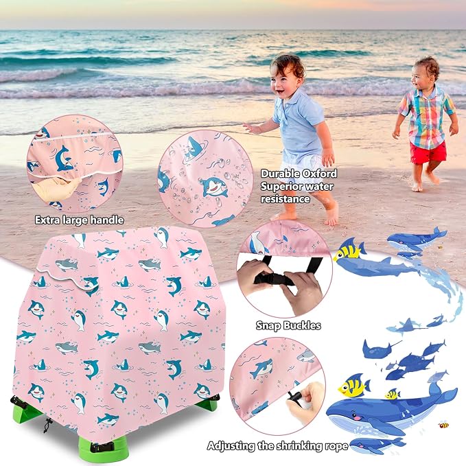 okcool Kids Water Table Cover Fit Water Table,Outdoor Water Table Toys Cover, A Wide Selection of Cute Colors and Patterns