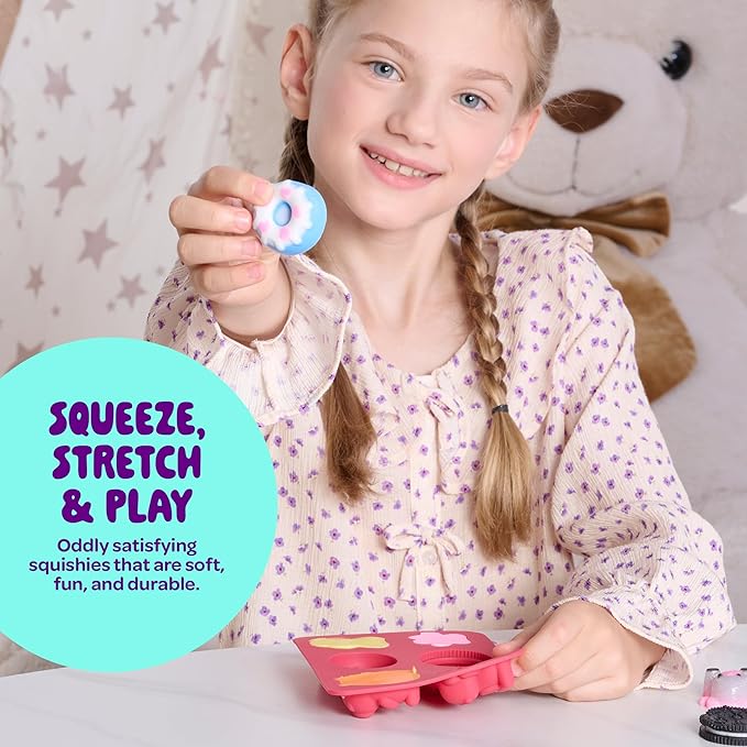 Taba Squishy Making Kit for Kids - Gifts for Girls - Kids Crafts - 6 7 8 9 10 11 12 Year Old Girl Birthday Gift - Squishies Craft Kits - Arts and Crafts for Kid for 8-12 - Toys for Girls Ages 5-7