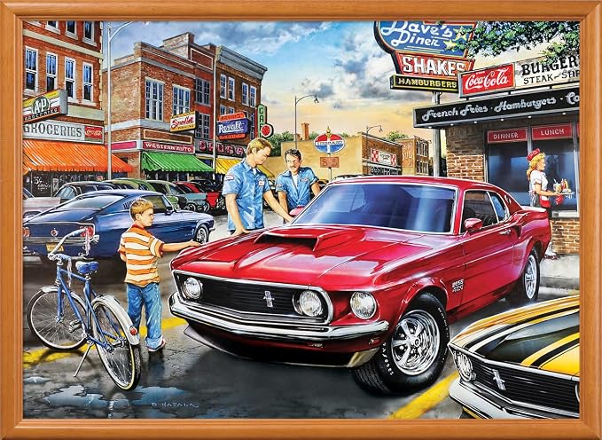 MasterPieces 1000 Piece Jigsaw Puzzle for Adults, Family, Or Youth - Dave's Diner - 19.25"x26.75"